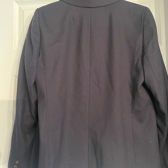 J. Crew Blue Parke Wool One Button Women’s Blazer Sz 12 - Picture 5 of 6
